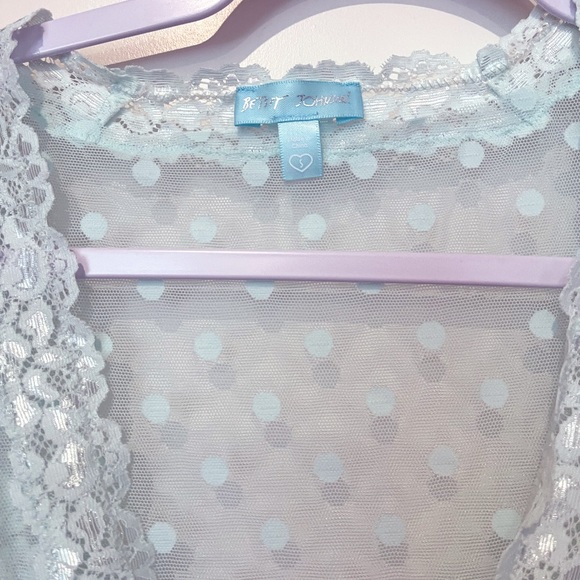 Blue By Betsey Johnson intimate sheer lace dress - Picture 4 of 5